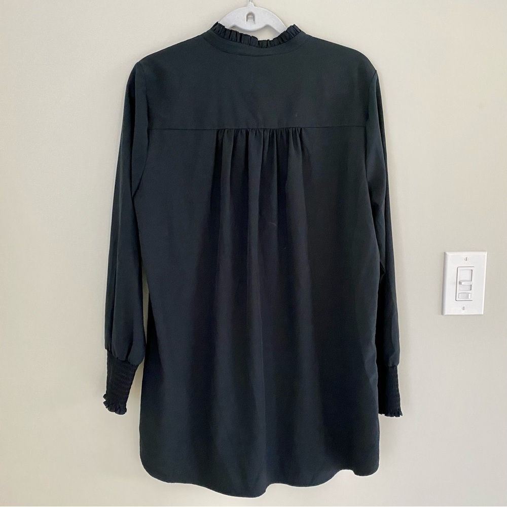 Soft Surroundings Black Vivian
Button Down Shirt L - Picture 6 of 14